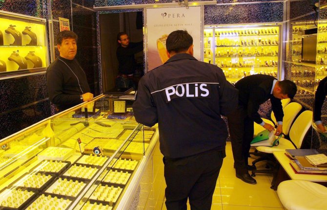 Kuyumcu Soygunu Güvenlik Kamerasında