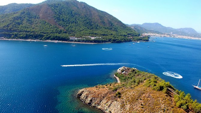 Marmaris Körfezi'nde Poseidon Çayırları Araştırılıyor