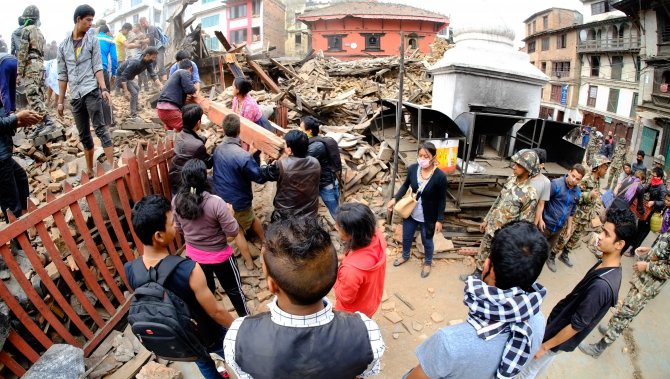 Nepal'deki Deprem