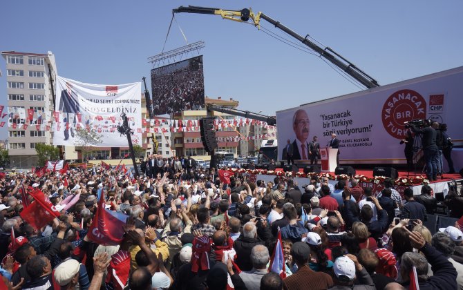 Chp'nin Edirne Mitingi