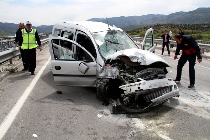 Çorum'da Trafik Kazası