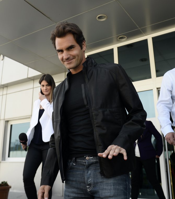 Federer İstanbul'da