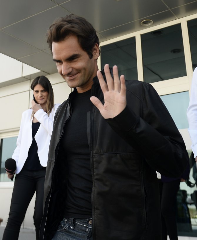 Federer İstanbul'da