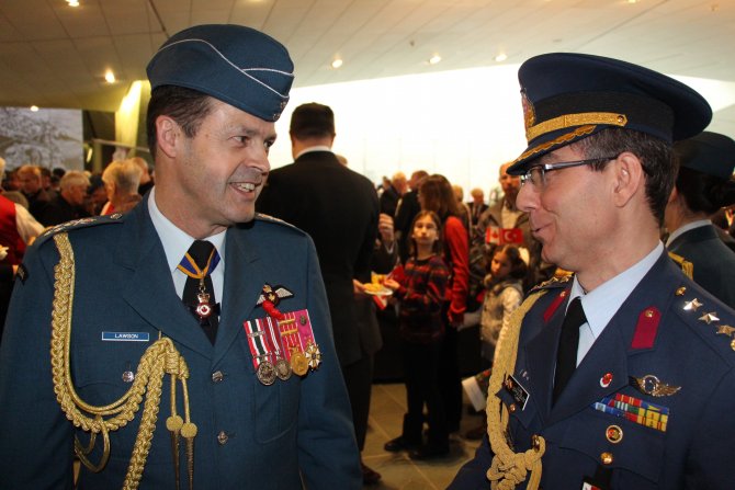 Kanada'da Anzak Töreni