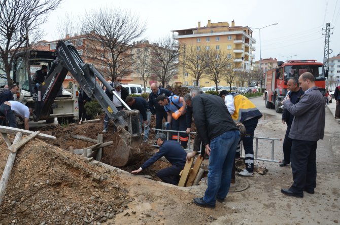 Kanalizasyon Çalışmasında Göçük: 1 İşçi Yaralı