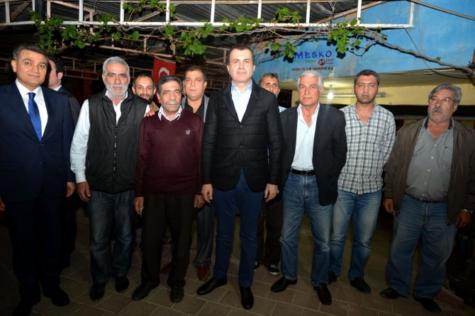 Kültür Ve Turizm Bakanı Çelik, Taksi Durağını Ziyaret Etti