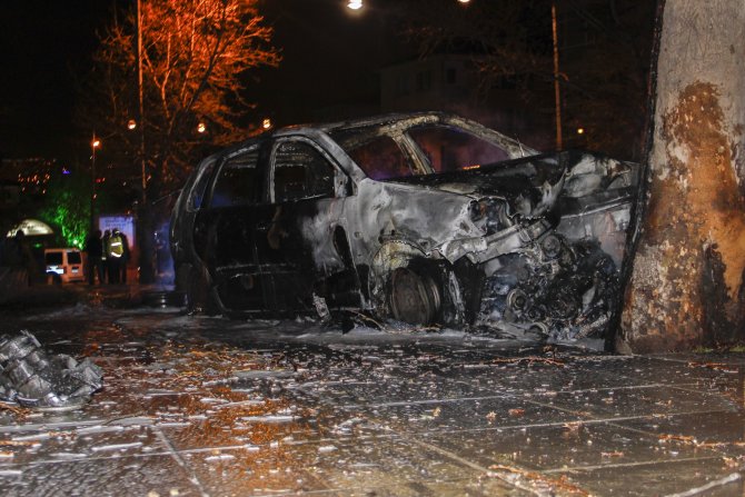 Ankara'da Trafik Kazası: 1 Yaralı
