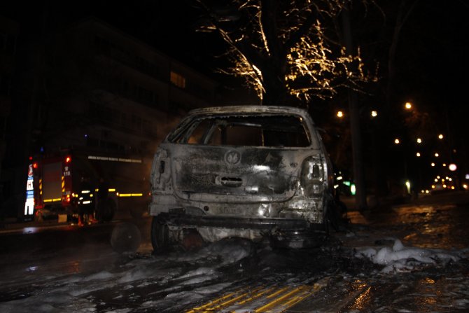 Ankara'da Trafik Kazası: 1 Yaralı