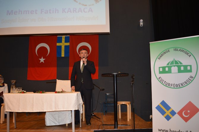 İsveç'te Kutlu Doğum Etkinliği