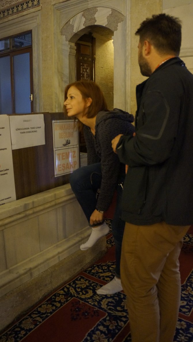 Selimiye Camisi'nde "Hijyen" Uygulaması