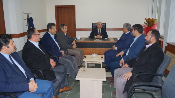 Çubuk İlçe Milli Eğitim Müdürü Aslan, YBÜ Çubuk Yerleşkesini ziyaret etti