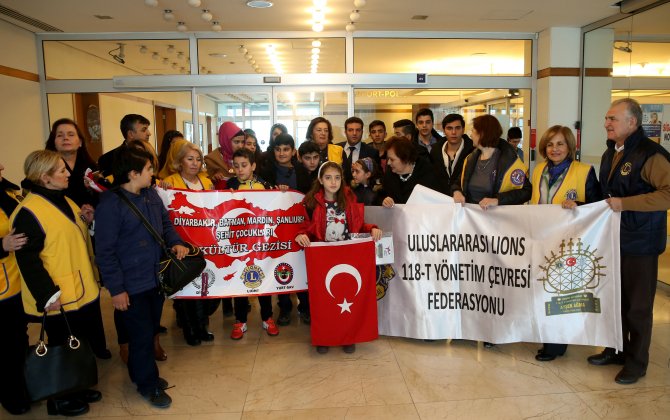 Şehit çocukları için kültür gezisi