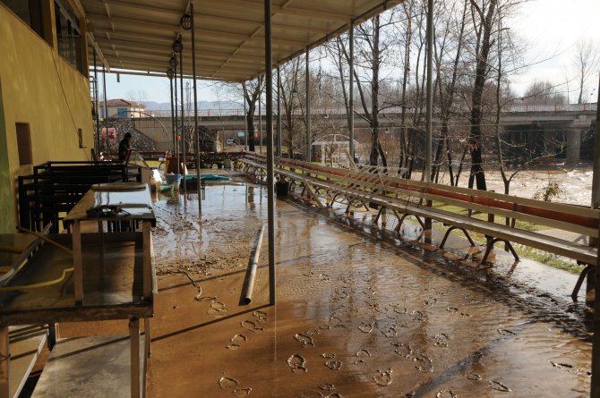 Bartın'daki taşkın