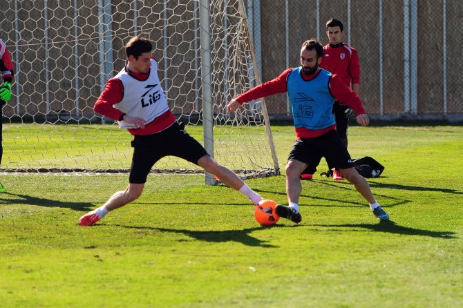 Samsunspor'da Karşıyaka maçı hazırlıkları