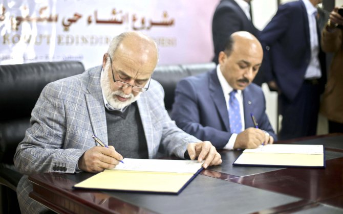 İHH'dan Gazze'ye konut yardımı