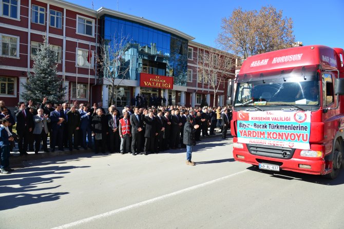 Kırşehir'den Bayırbucak Türkmenlerine yardım