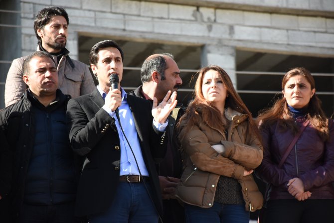 Nusaybin'de izinsiz yürüyüşe müdahale