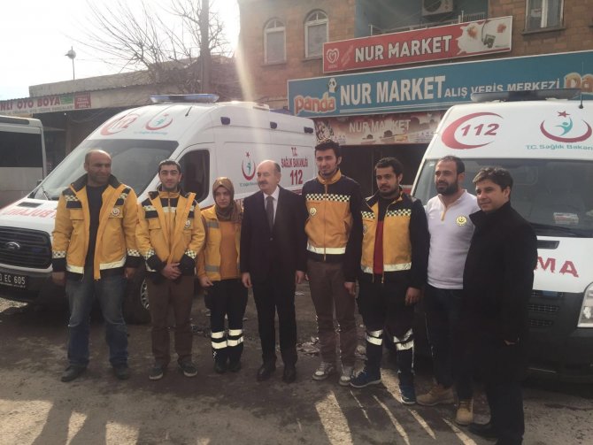 Sağlık Bakanı Müezzinoğlu Cizre'de