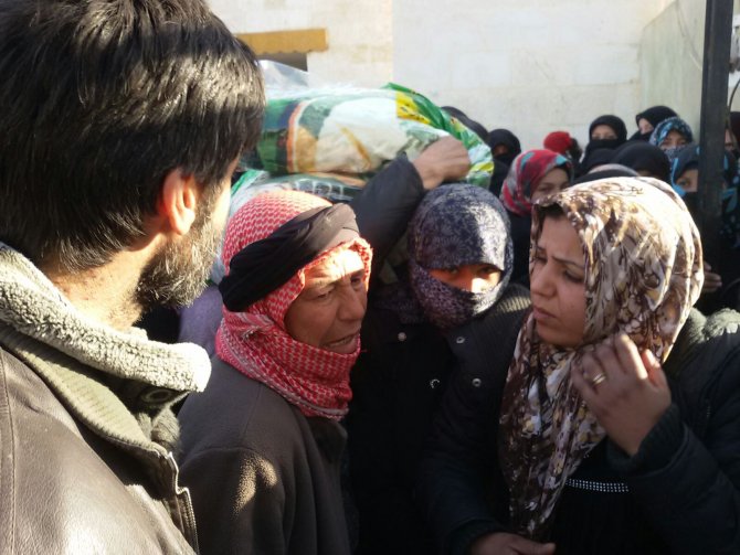 İMKANDER'den Suriyeli sığınmacılara yardım