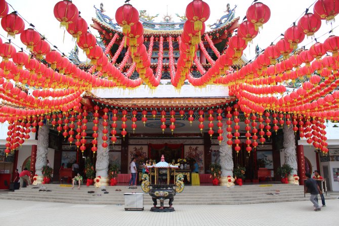 Malezya Çin yeni yılına hazır