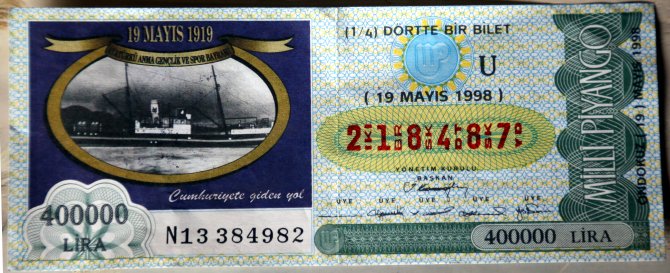 Türkiye'nin enflasyon serüveni piyango biletlerinde