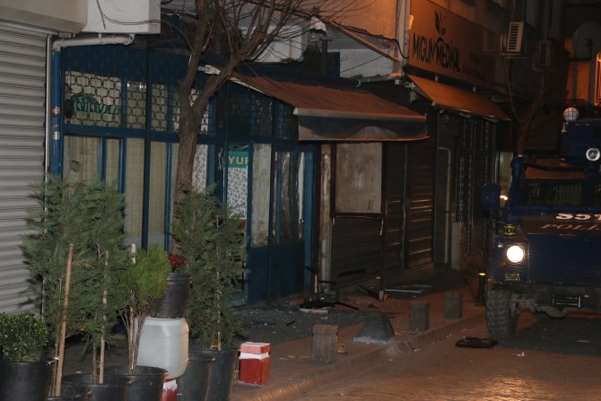 Dernek lokaline ses bombası atıldı