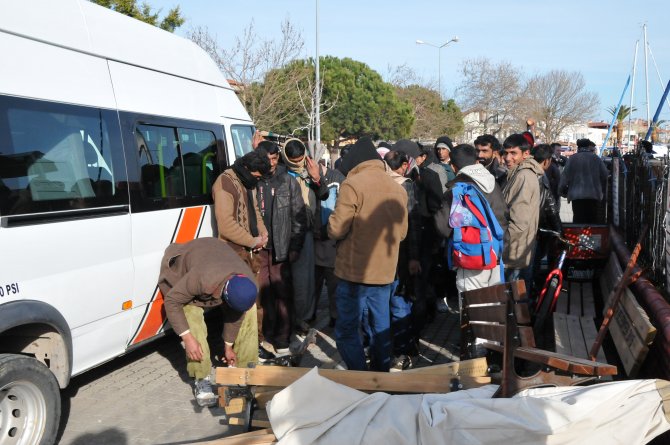 Ege Denizi'nde yasa dışı geçişler