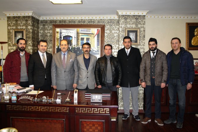 Emlakçılar Derneğinden SESOB'a ziyaret