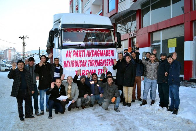Yozgat'tan Bayırbucak Türkmenlerine yardım