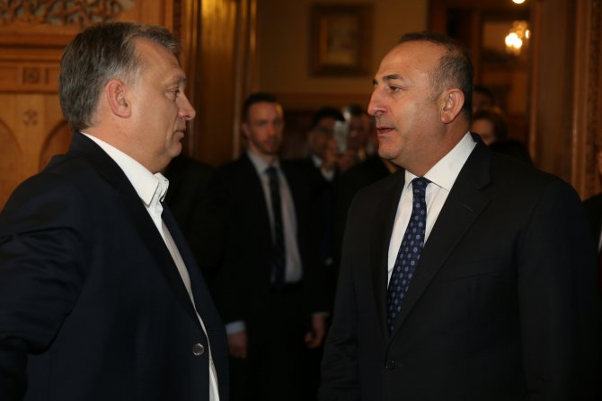 Dışişleri Bakanı Çavuşoğlu Macaristan'da
