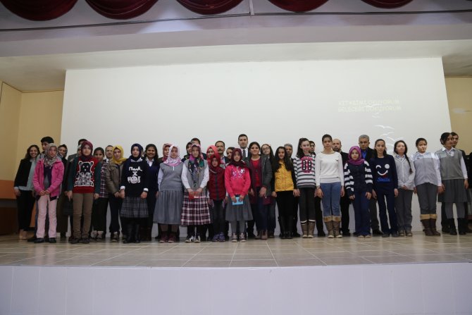 Hadim'de TEOG'da başarılı olan öğrenciler ödüllendirildi