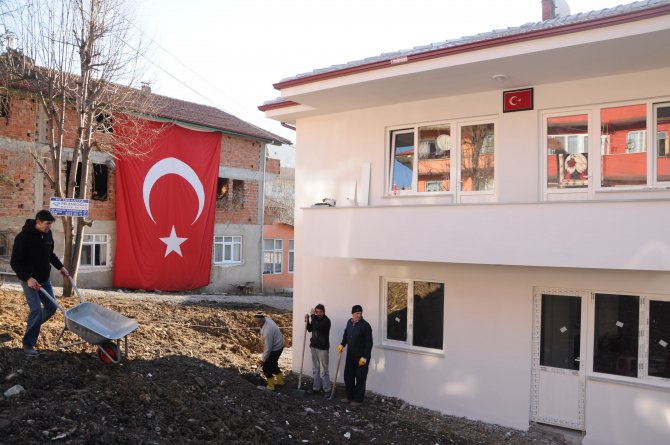 Şehidin ev hayalini devlet gerçekleştirdi