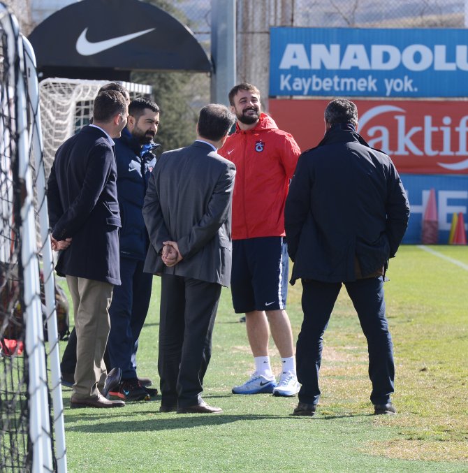 Trabzonspor, Kayserispor maçı hazırlıklarını sürdürdü