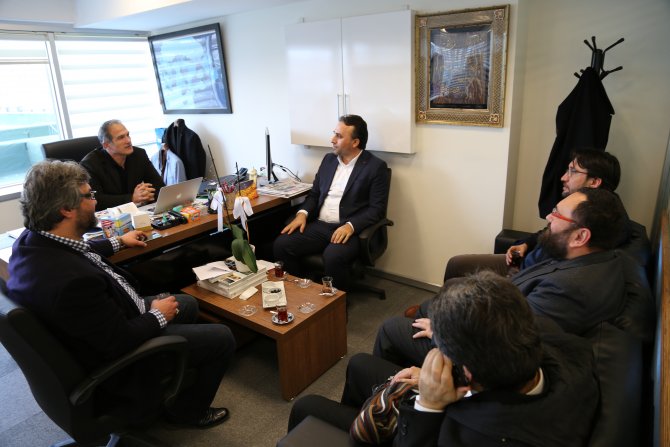 TYB'den AA'ya ziyaret