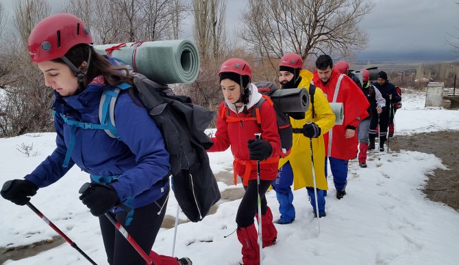 Gönül Dağı'nda arama kurtarma tatbikatı