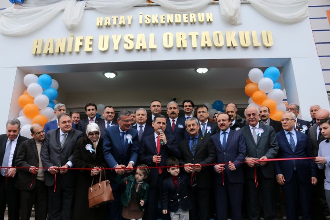 Hatay’da eğitime hayırsever desteği