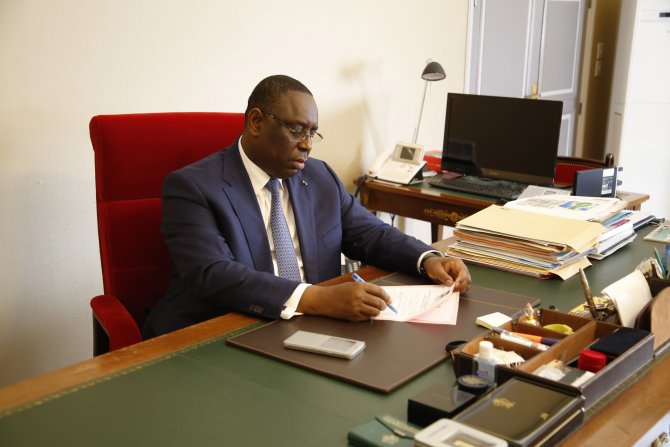 Senegal Devlet Başkanı Sall'dan Türk iş adamlarına çağrı