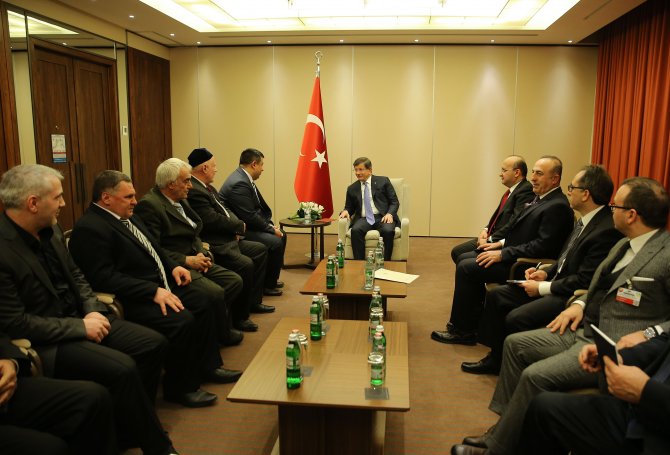 Başbakan Davutoğlu Ukrayna'da