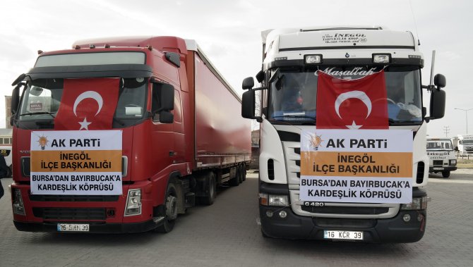 Bayırbucak Türkmenlerine yardım