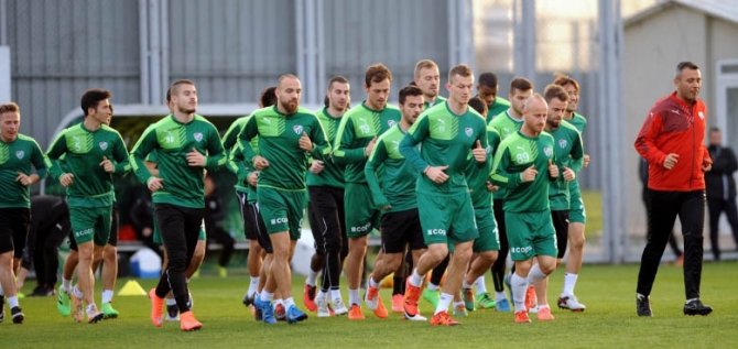 Bursaspor'da Fenerbahçe maçı hazırlıkları