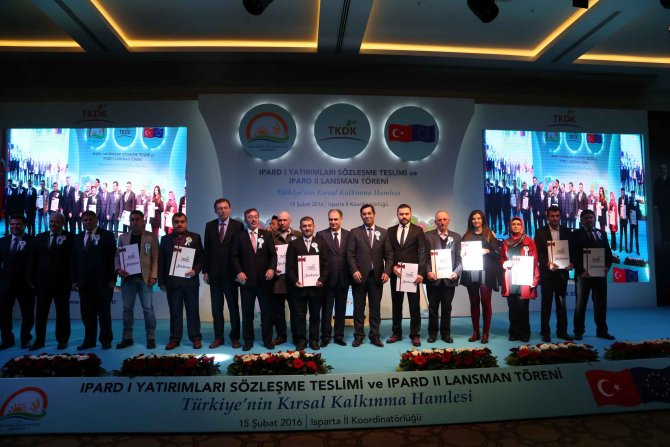 IPARD-I Yatırımları Sözleşme Teslimi ve IPARD-II lansman töreni