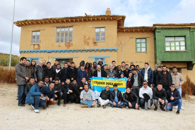 Misafir öğrenciler kampta bir araya geldi