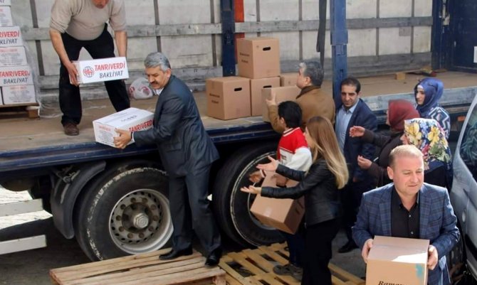 AK Parti'den terör mağdurlarına yardım