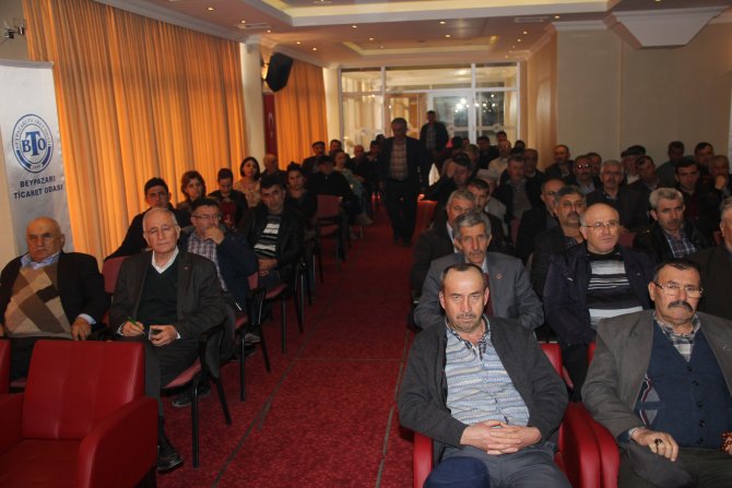 Beypazarı çiftçisine İyi Tarım Uygulamaları ve ÇATAK anlatıldı