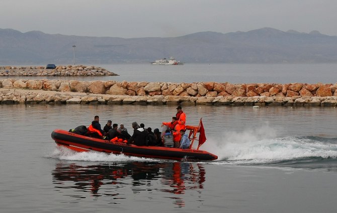 Ege Denizi'nde kaçak geçişler