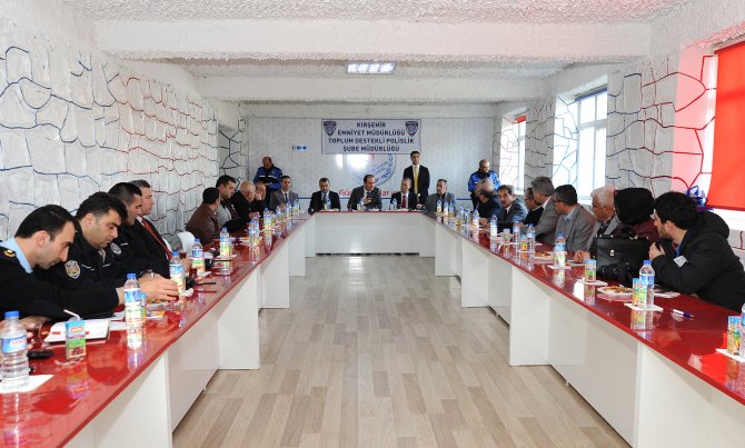 Kırşehir'de huzur toplantısı