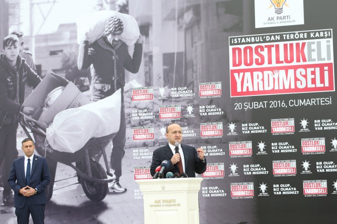 "Dostluk Eli Yardım Seli" kampanyası