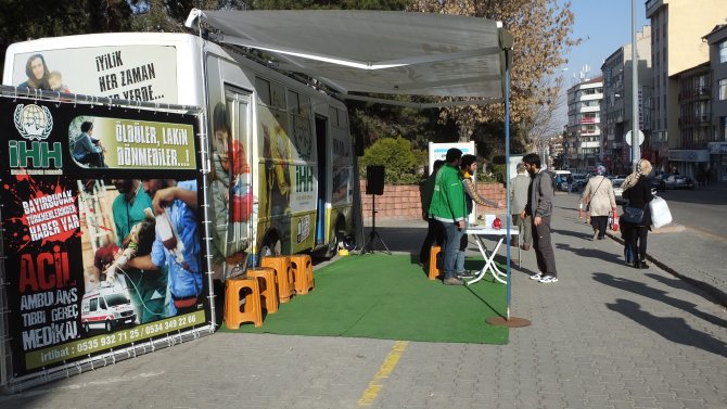 Bayırbucak Türkmenleri için ambulans kampanyası