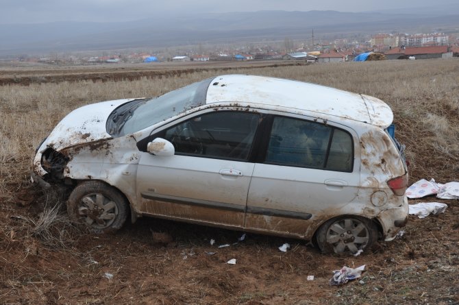 Sarıoğlan'da trafik kazası: 1 yaralı