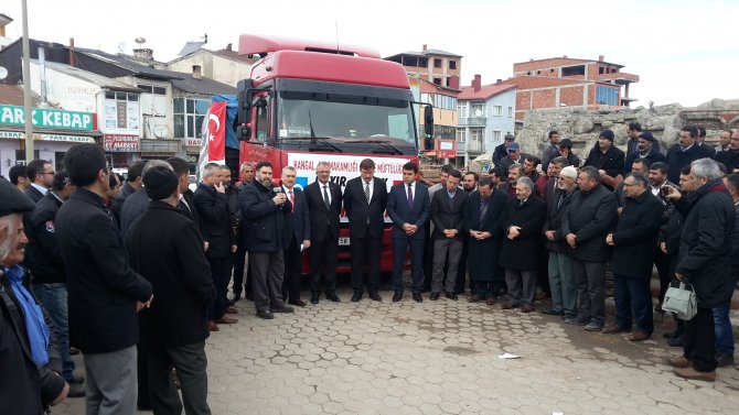 Sivas'tan Bayırbucak Türkmenlerine yardım